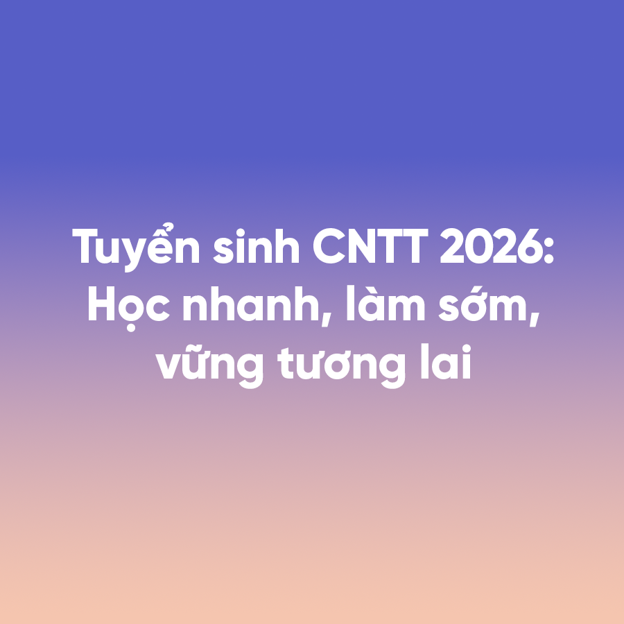 Hệ thống Đào tạo Lập trình viên Quốc tế Aptech Facebook ad