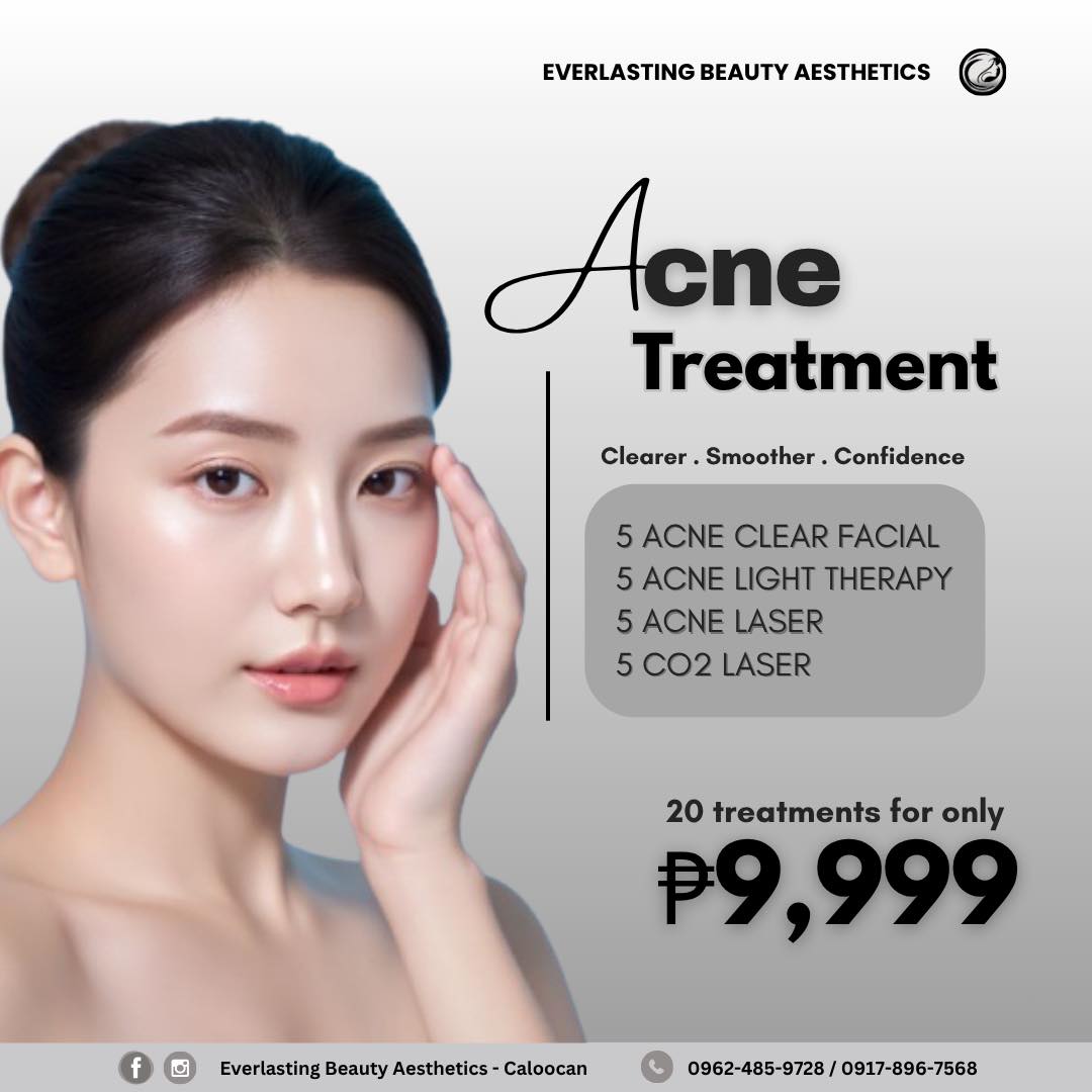 Everlasting Beauty Aesthetics - Caloocan Facebook ad: Say goodbye to breakouts and hello to clearer…