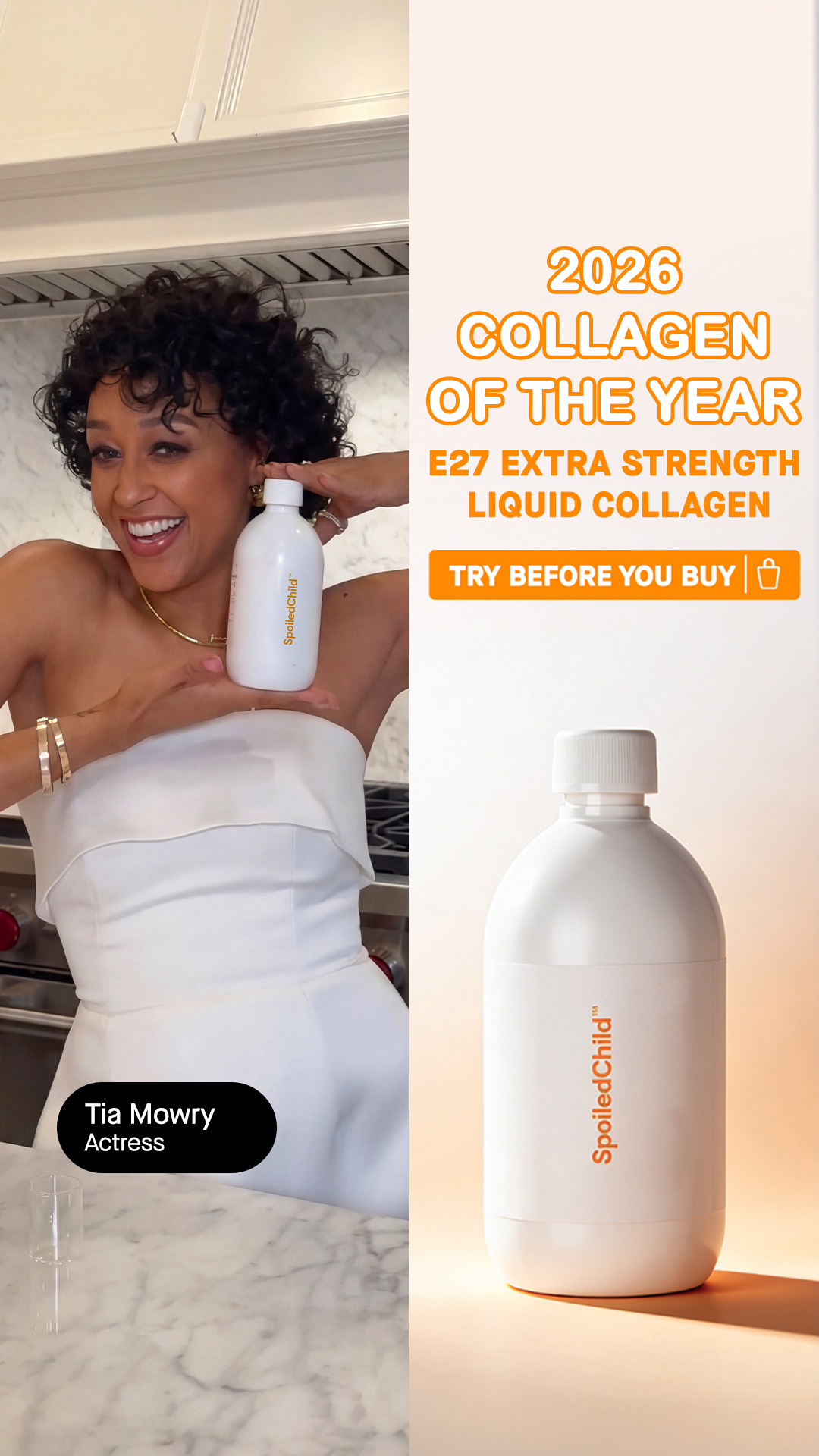 Tia Mowry Facebook ad