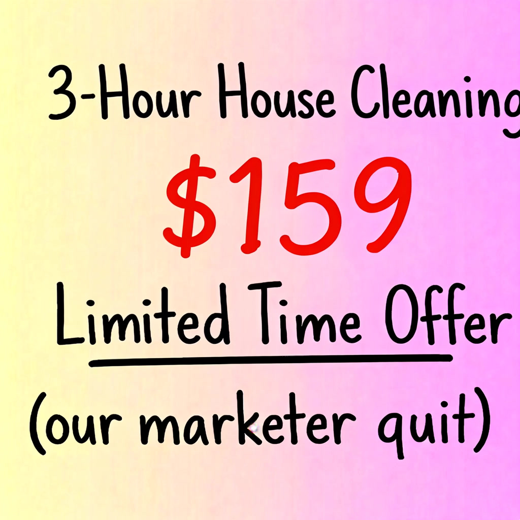 MaidThis Cleaning of North Palm Beach Facebook ad: ONLY 5 SPOTS LEFT!