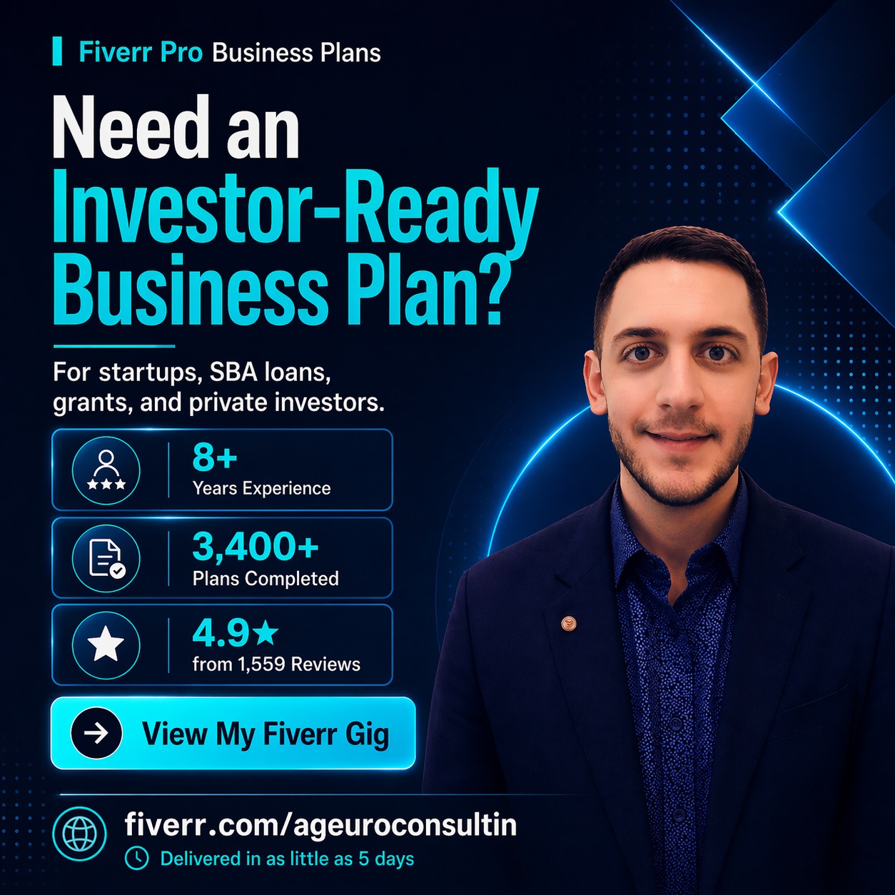 ageurocons Facebook ad: A great idea is only the beginning.