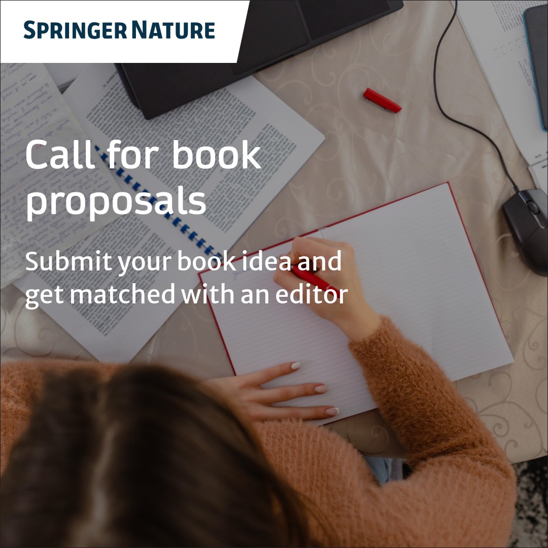 Springer Nature Facebook ad: Become a Book Author