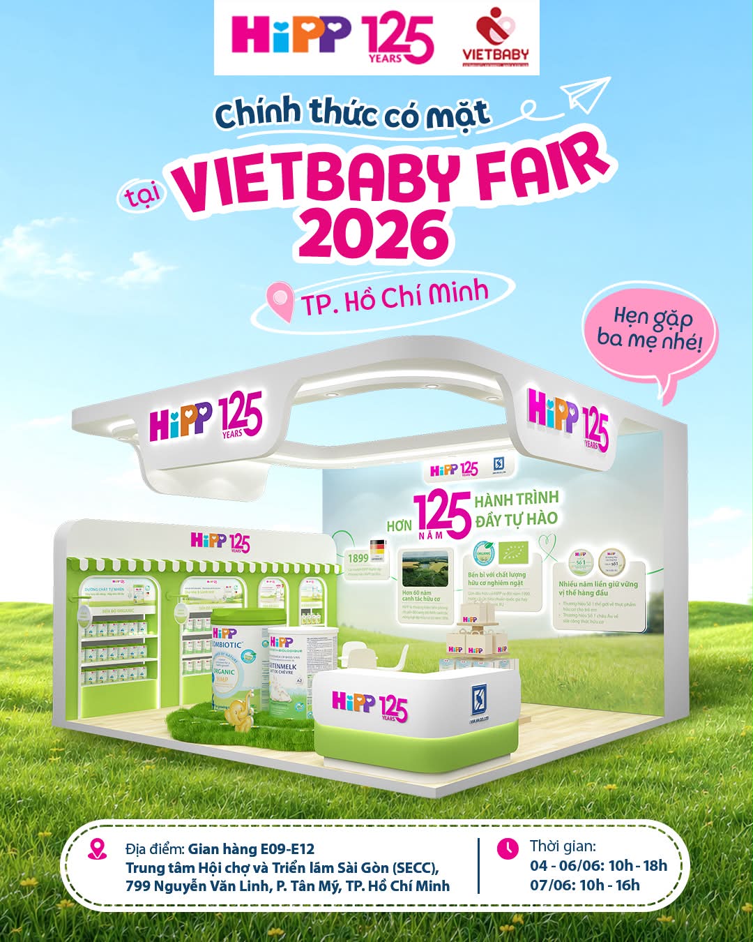 HiPP Việt Nam Facebook ad: HiPP CHÍNH THỨC CÓ MẶT TẠI SỰ KIỆN…