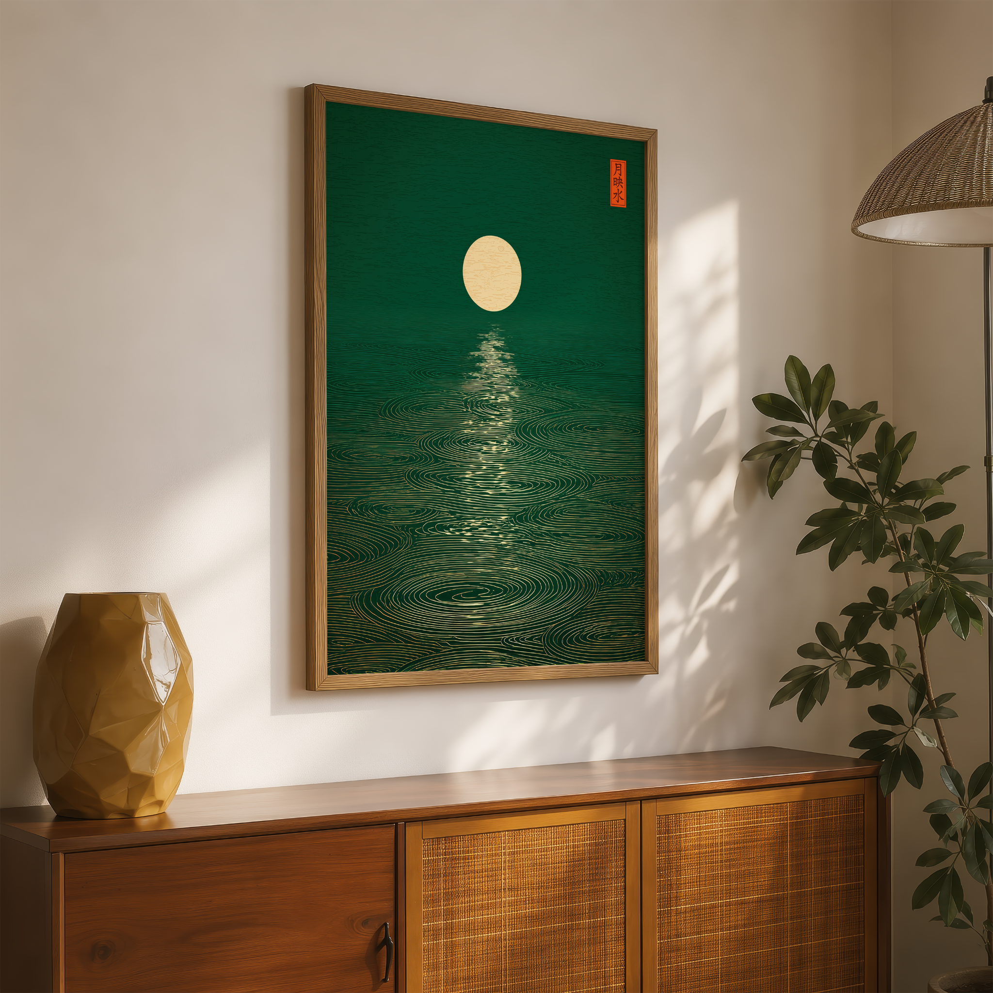 Pine Grove Art Facebook ad: Bring a Little Calm Home