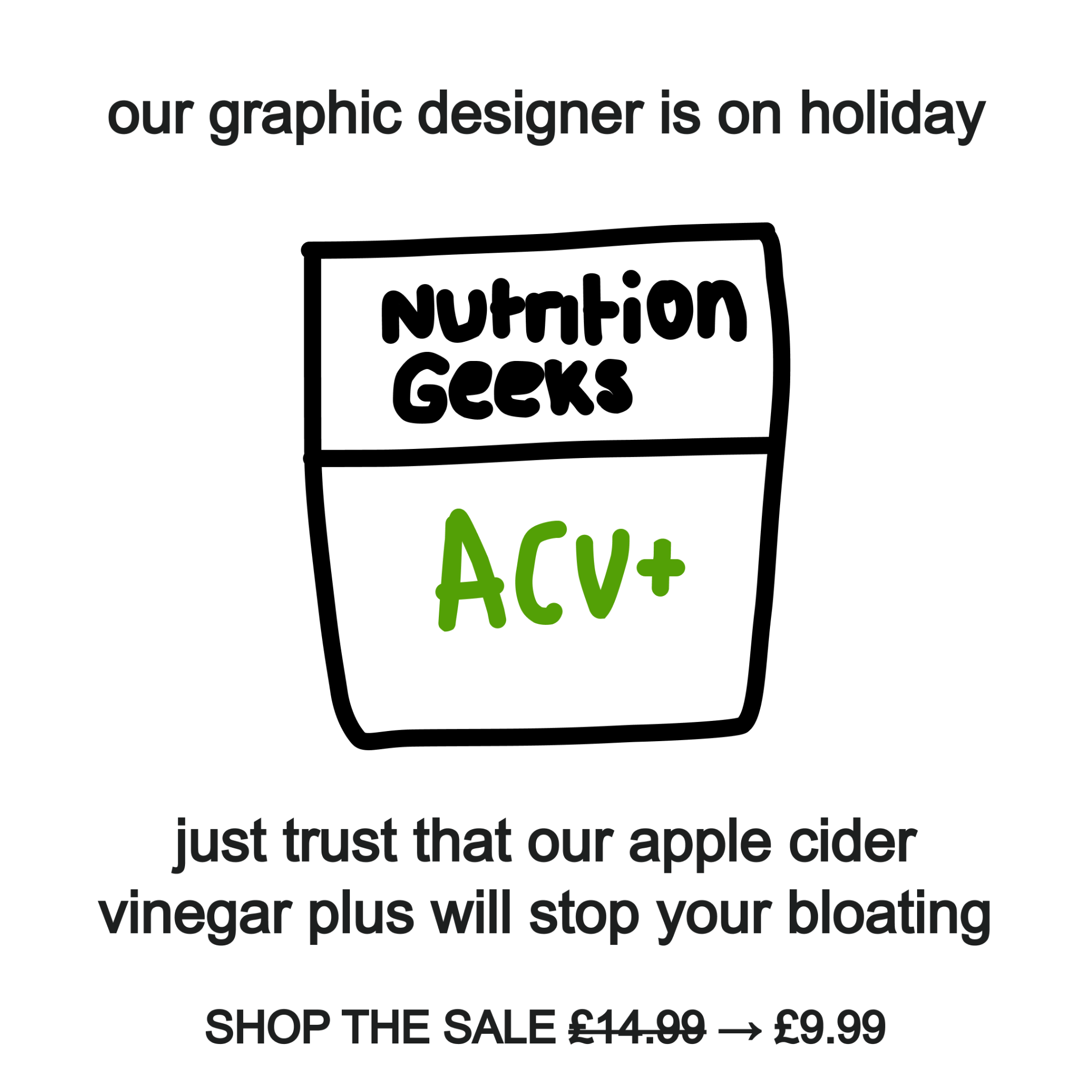 Nutrition Geeks Facebook ad