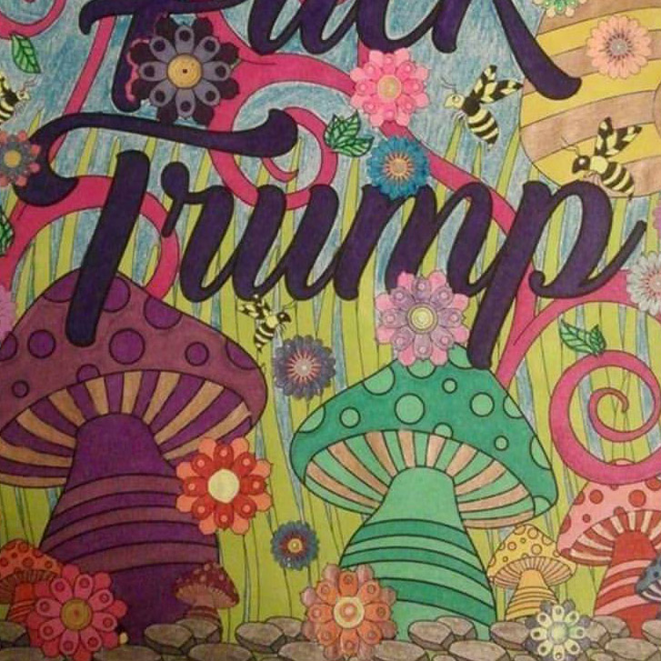 Nasty Woman Coloring Facebook ad