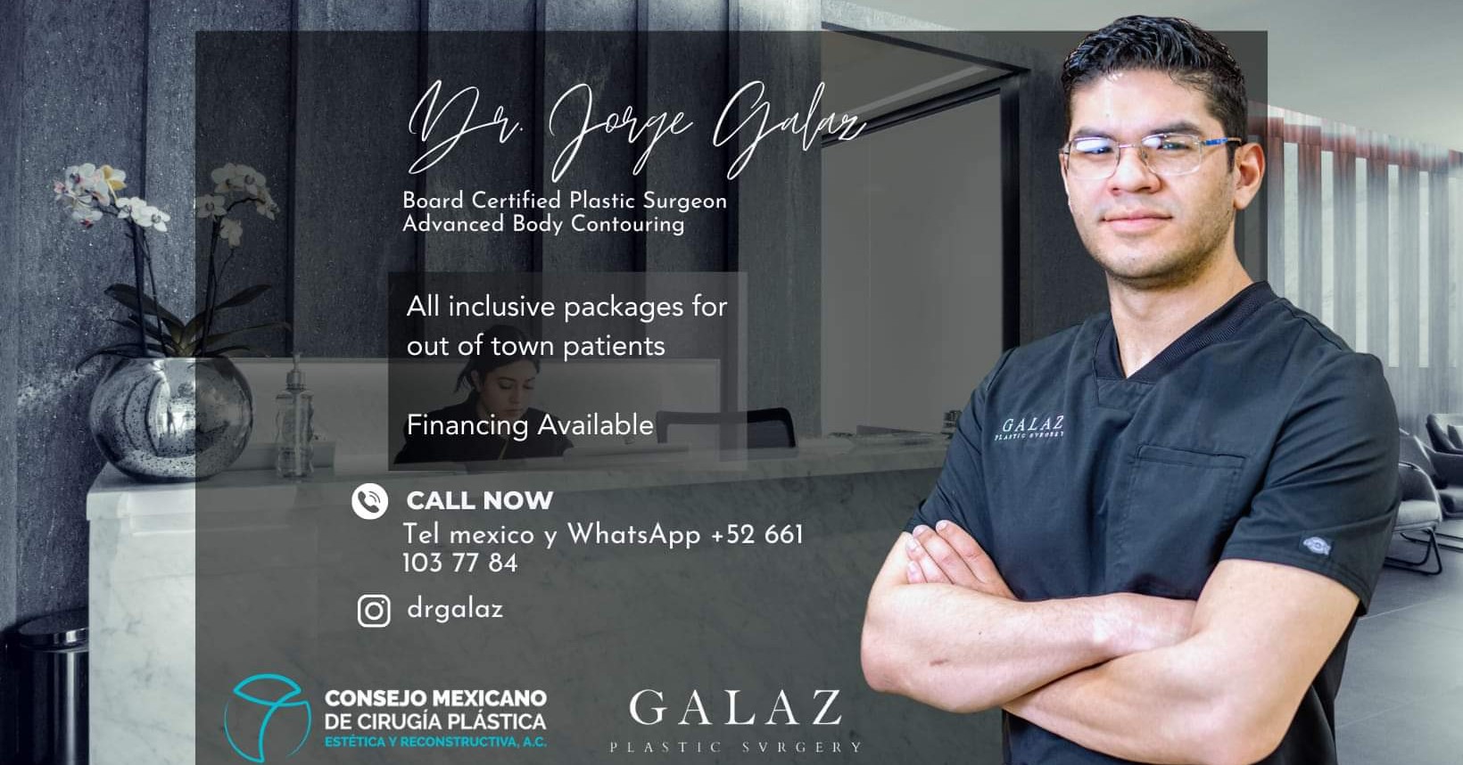 Dr. Jorge Galaz Martínez Facebook ad