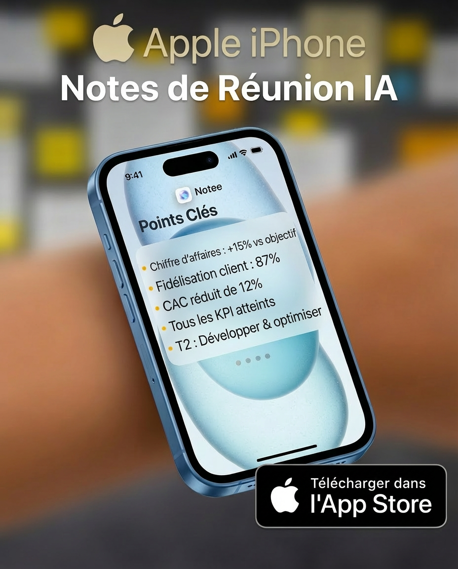 Notee: AI Note Taker Facebook ad