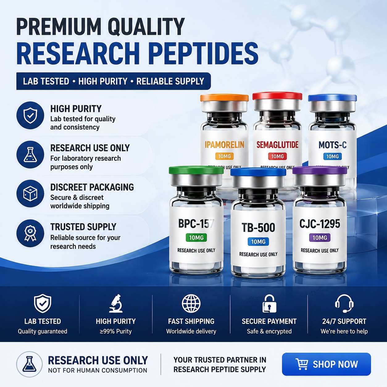 Cingpuglebra Sangcredrung Facebook ad: Looking for a reliable peptide supplier for laboratory…