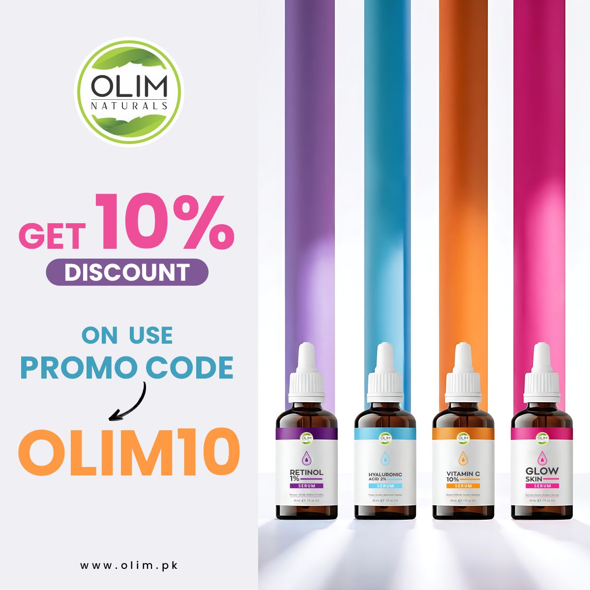 Olim Naturals Facebook ad