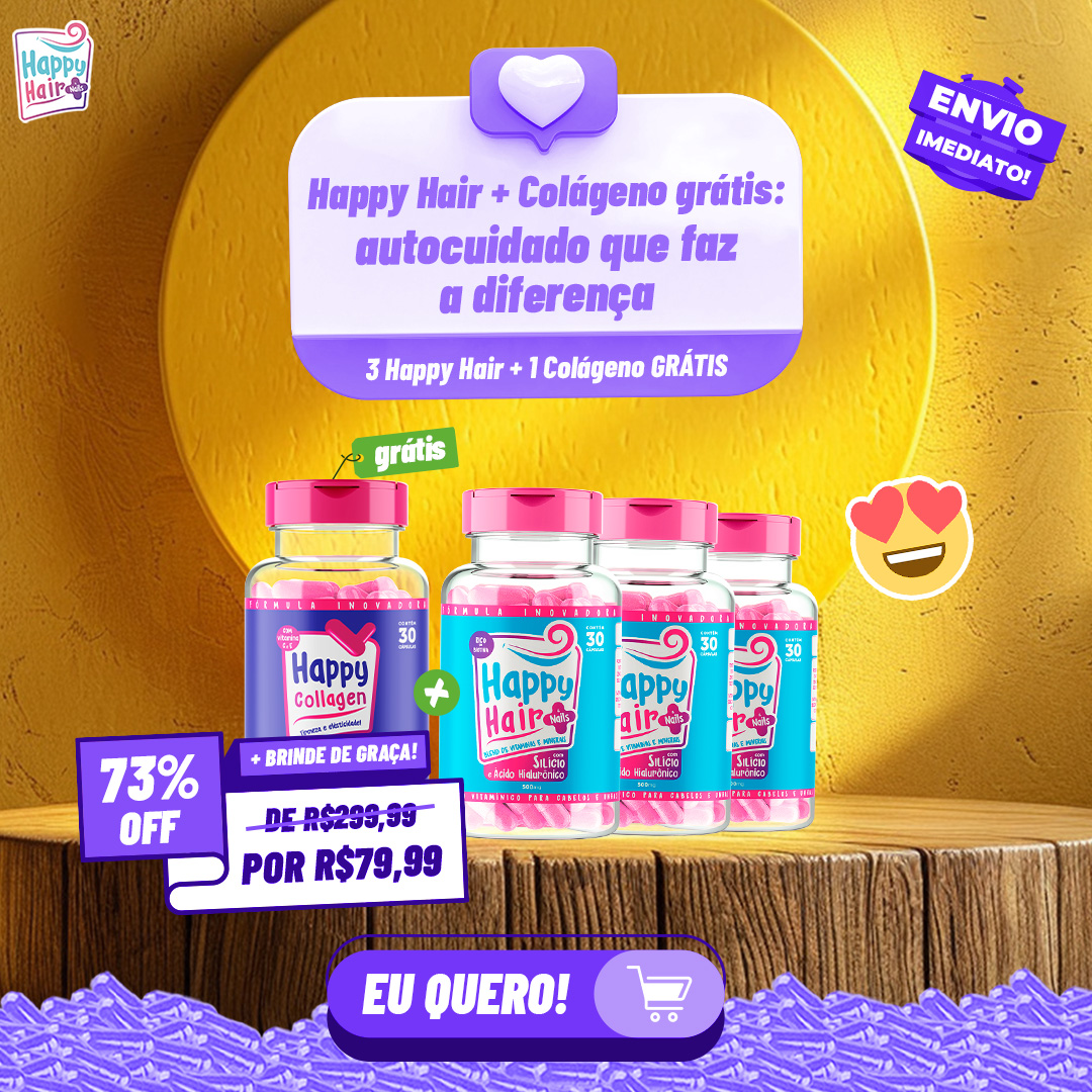Happy Hair Facebook ad