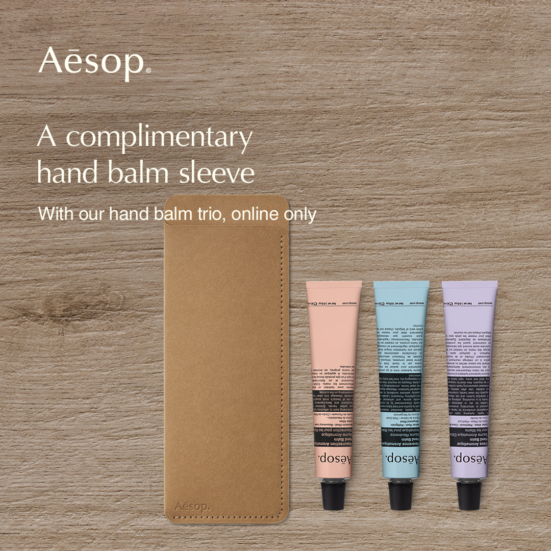 Aesop Facebook ad