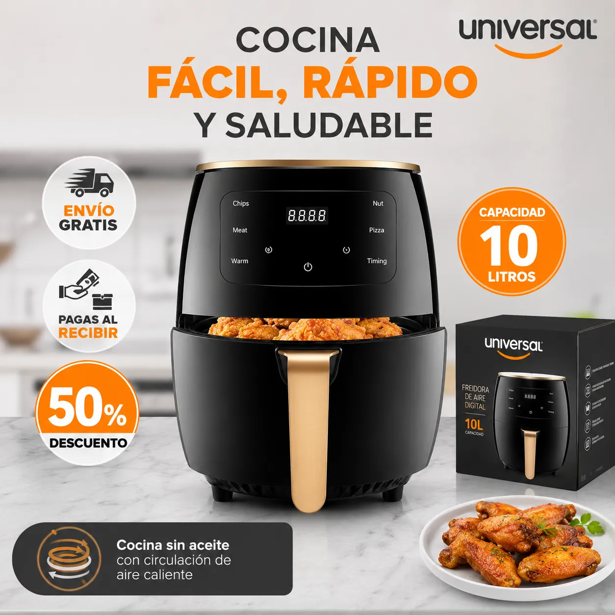 Nurex Facebook ad: ENVÍO GRATIS A TODO EL PAÍS