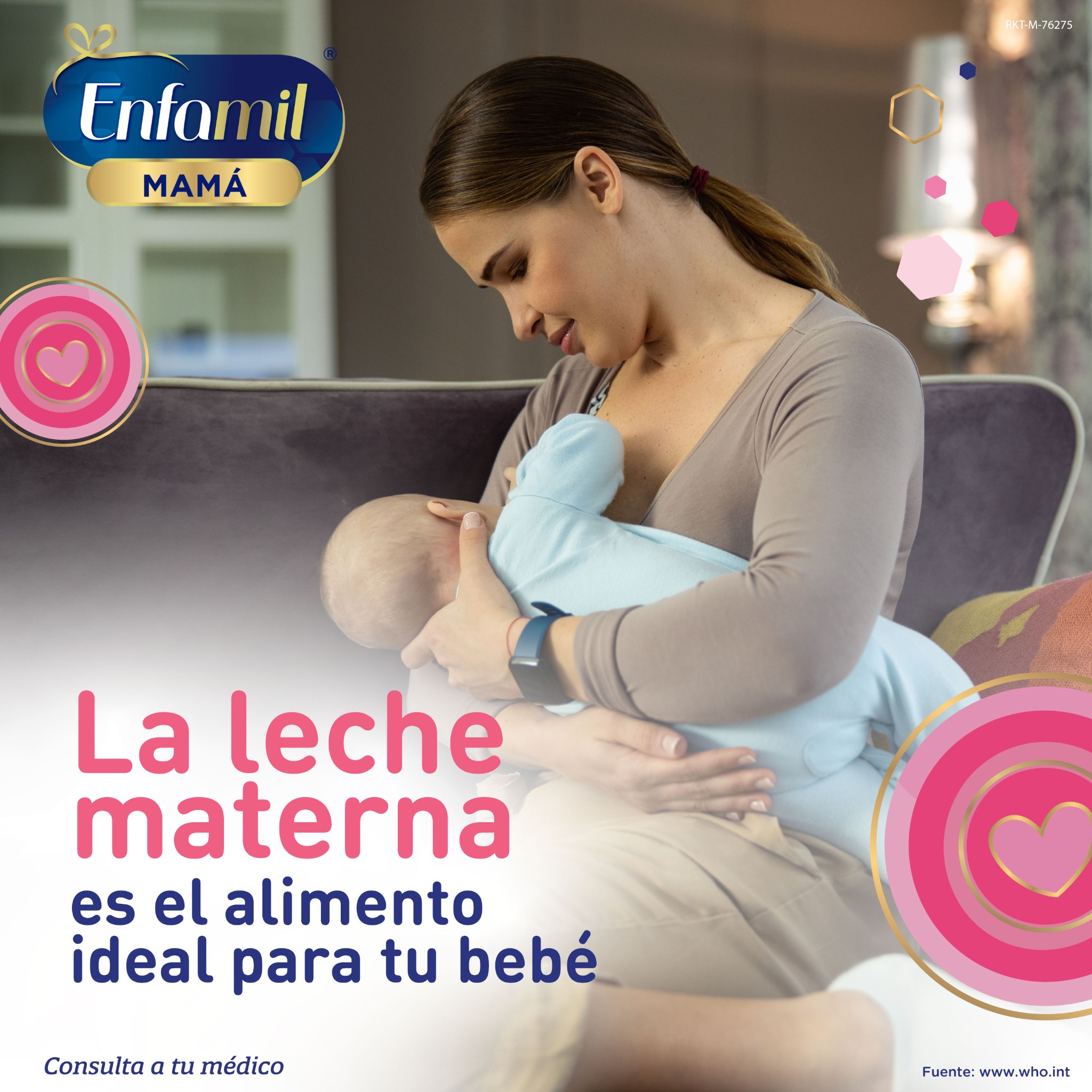 Enfabebé Facebook ad: ¿Sabías que la leche materna es el alimento…