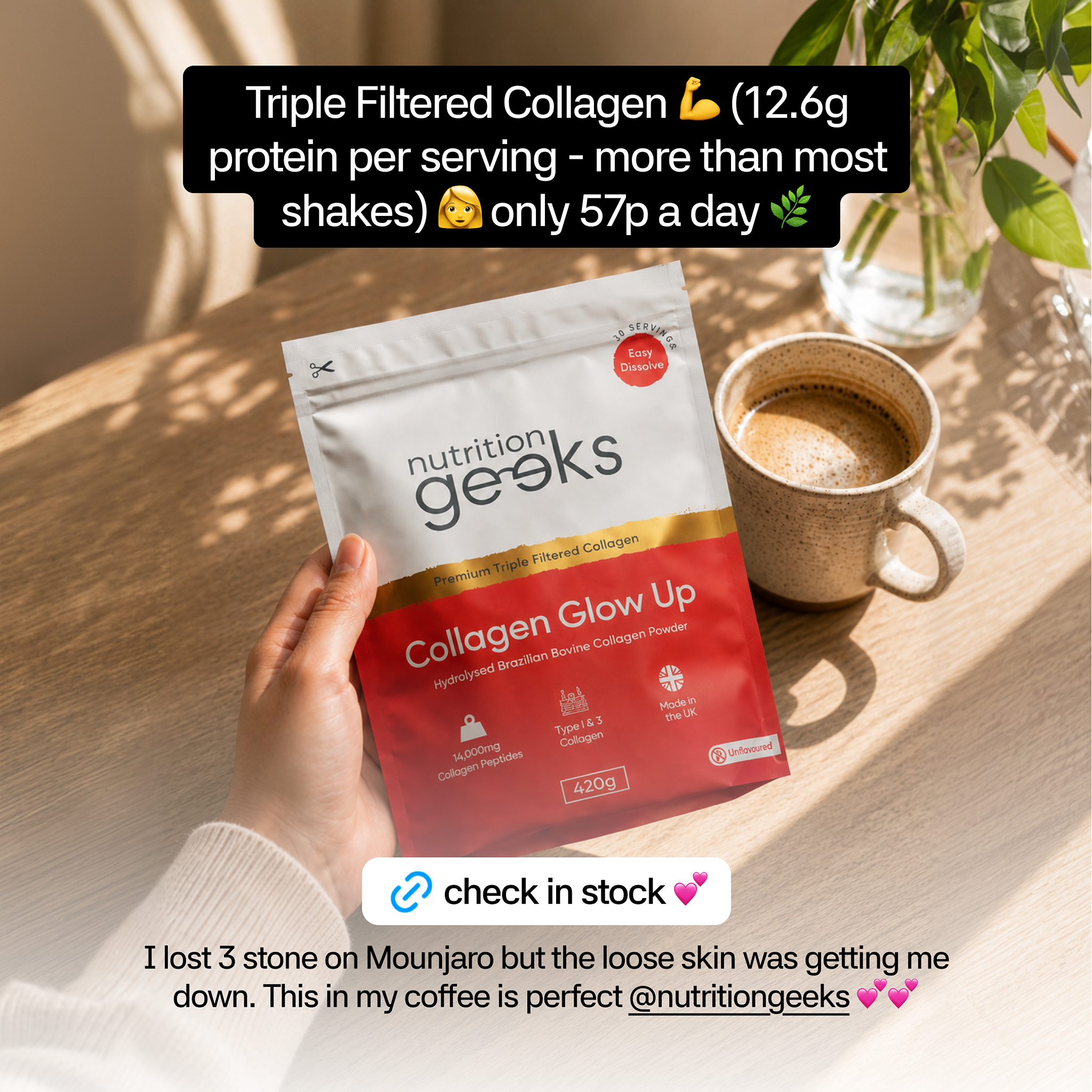 My GLP-1 Journey Facebook ad: Get 30% Off Your First Order + Free Delivery