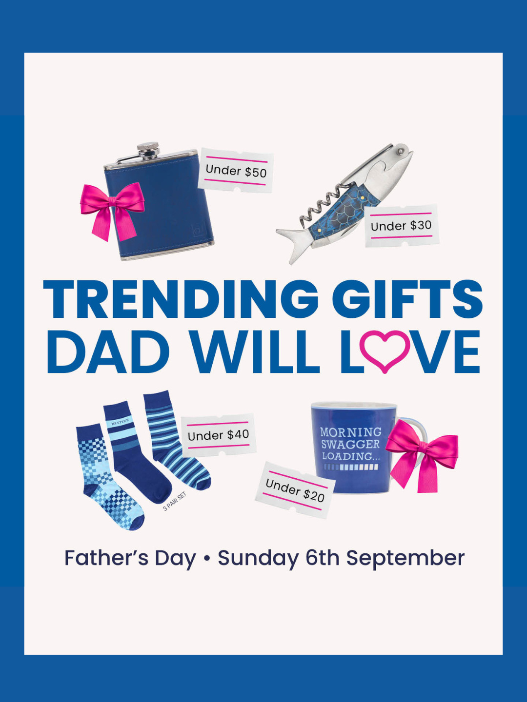 Annabel Trends Facebook ad: Father's Day is just around the corner He…