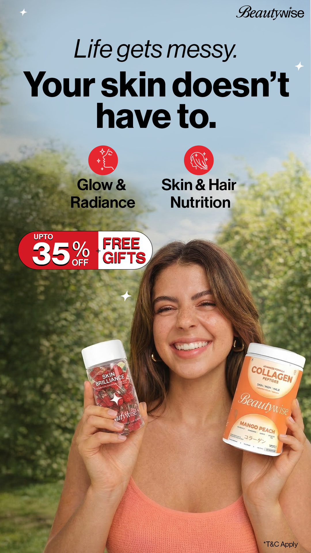 beautywiseskinfood Facebook ad
