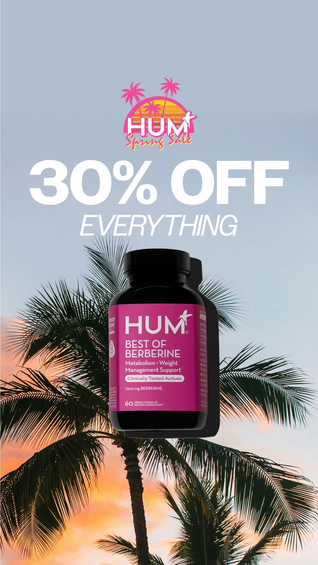 HUM Nutrition Facebook ad