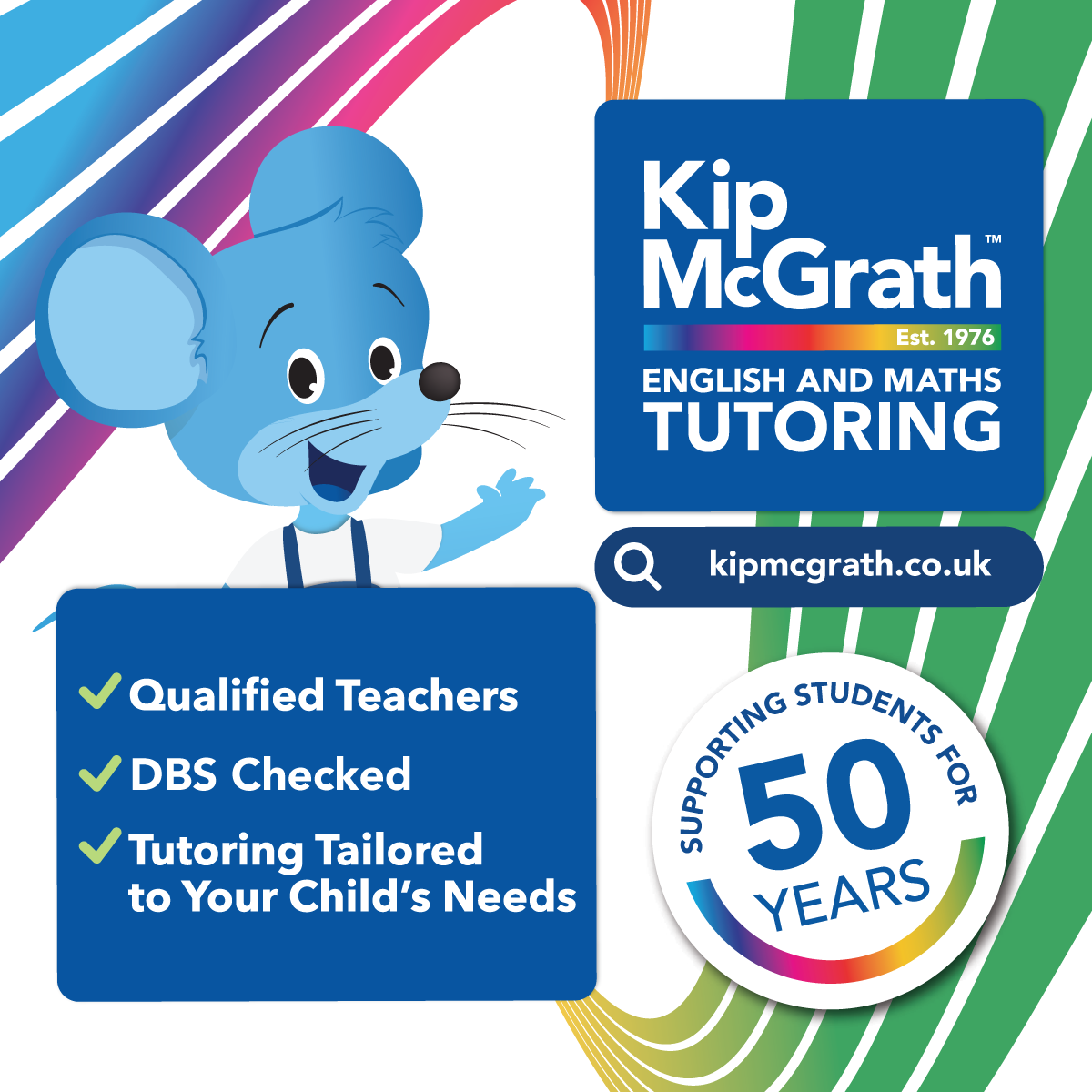 Kip McGrath Education Centres UK Facebook ad