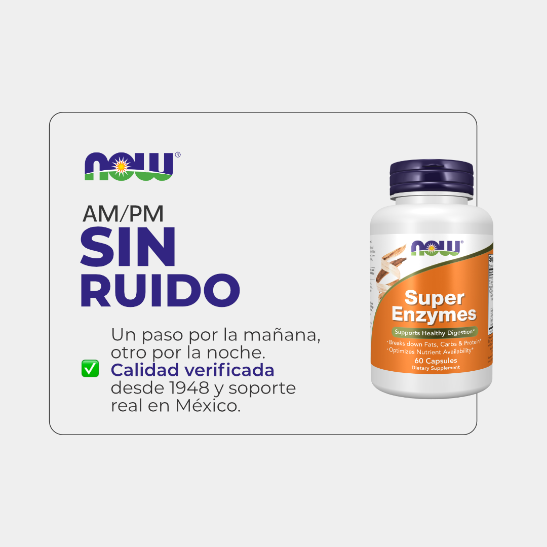 Now Foods México Facebook ad: Calidad real