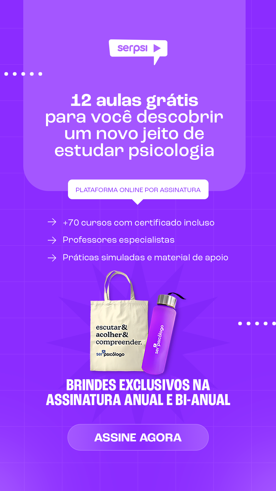 Ser Psicólogo Facebook ad