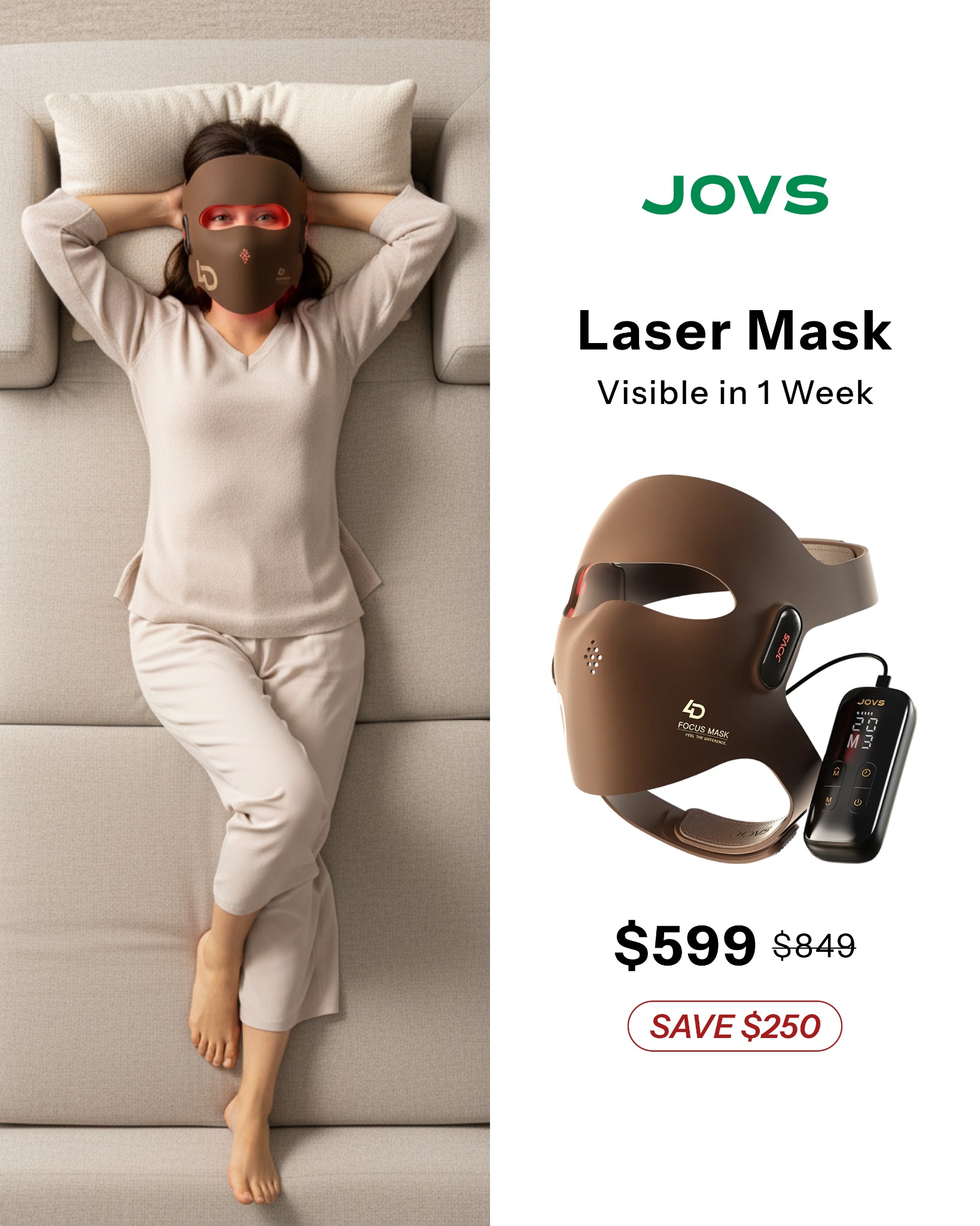 JOVS Facebook ad