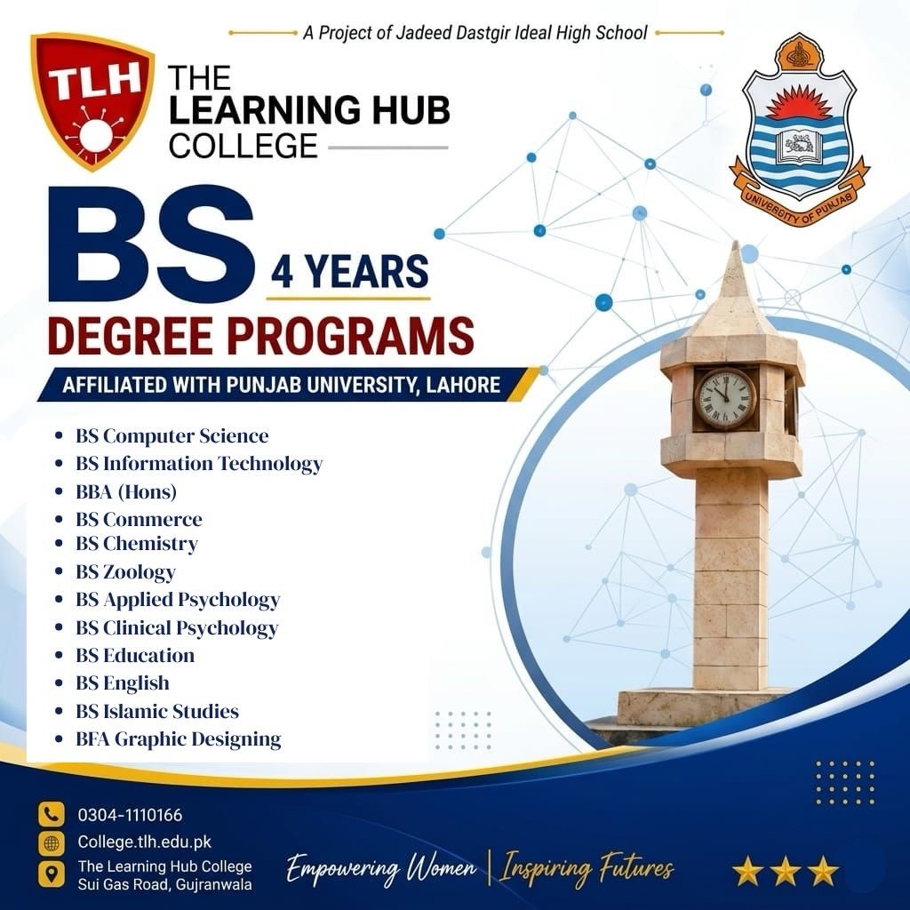 The Learning Hub College Facebook ad