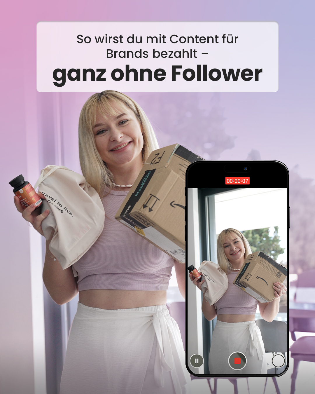 UGC Queen Facebook ad
