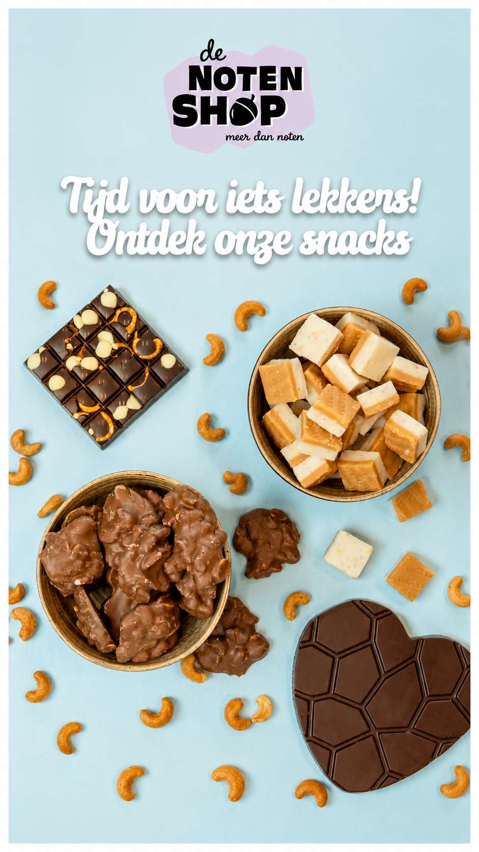 De Notenshop Facebook ad: Voordelig noten kopen online