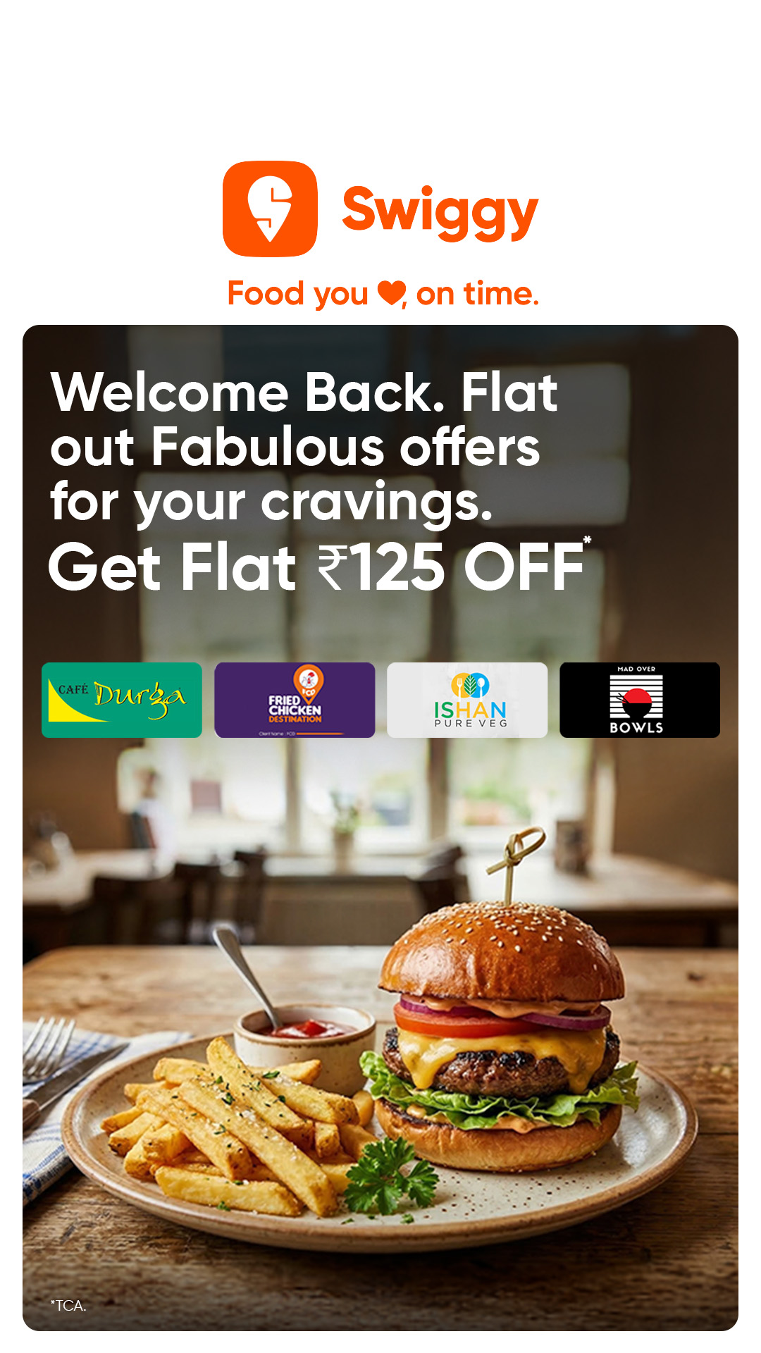 Swiggy Facebook ad