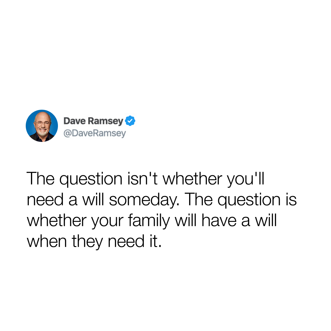 Dave Ramsey Facebook ad