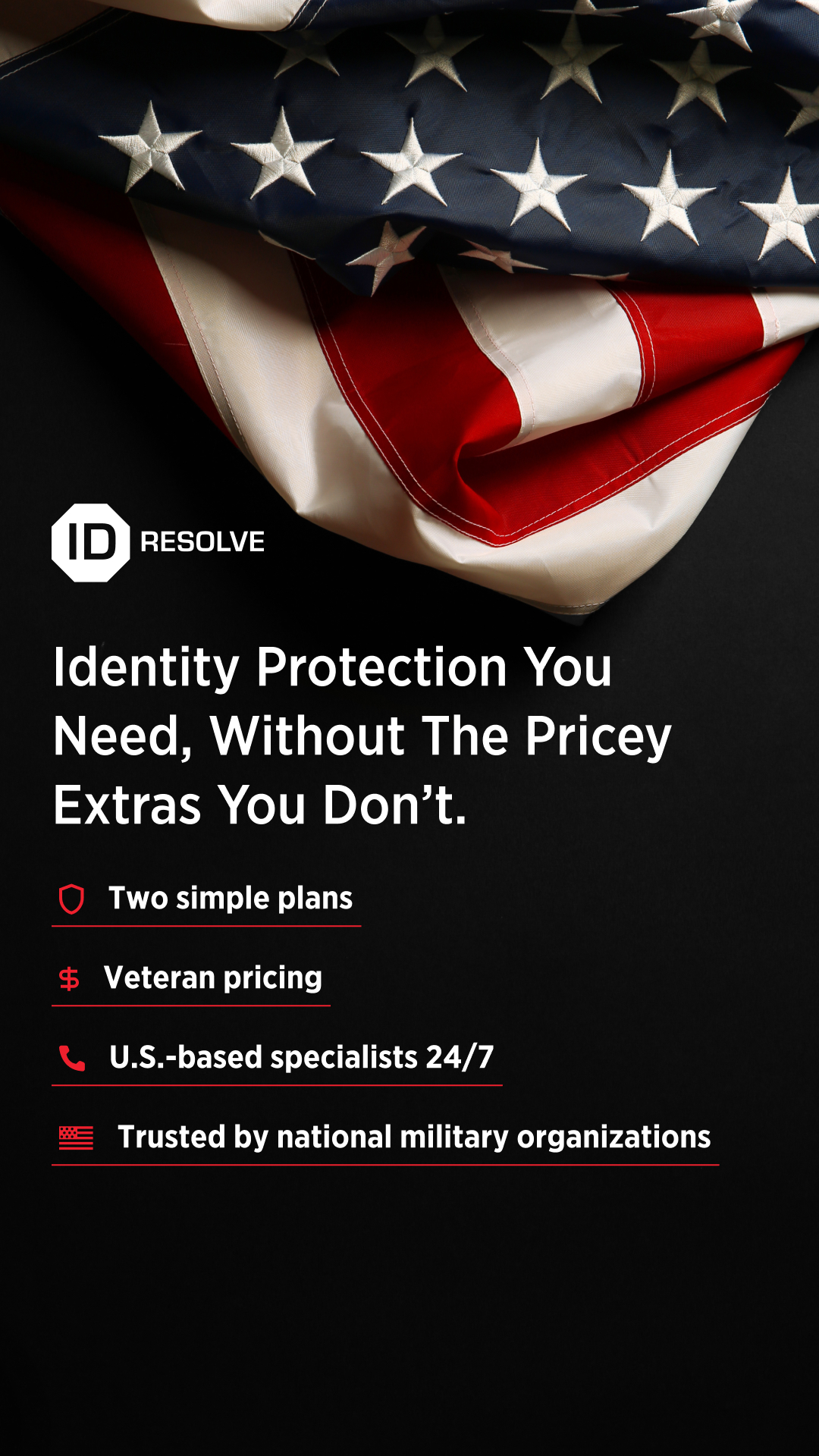 ID Resolve Facebook ad