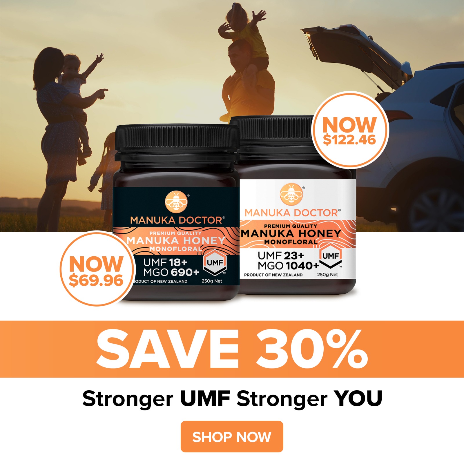 Manuka Doctor New Zealand Facebook ad