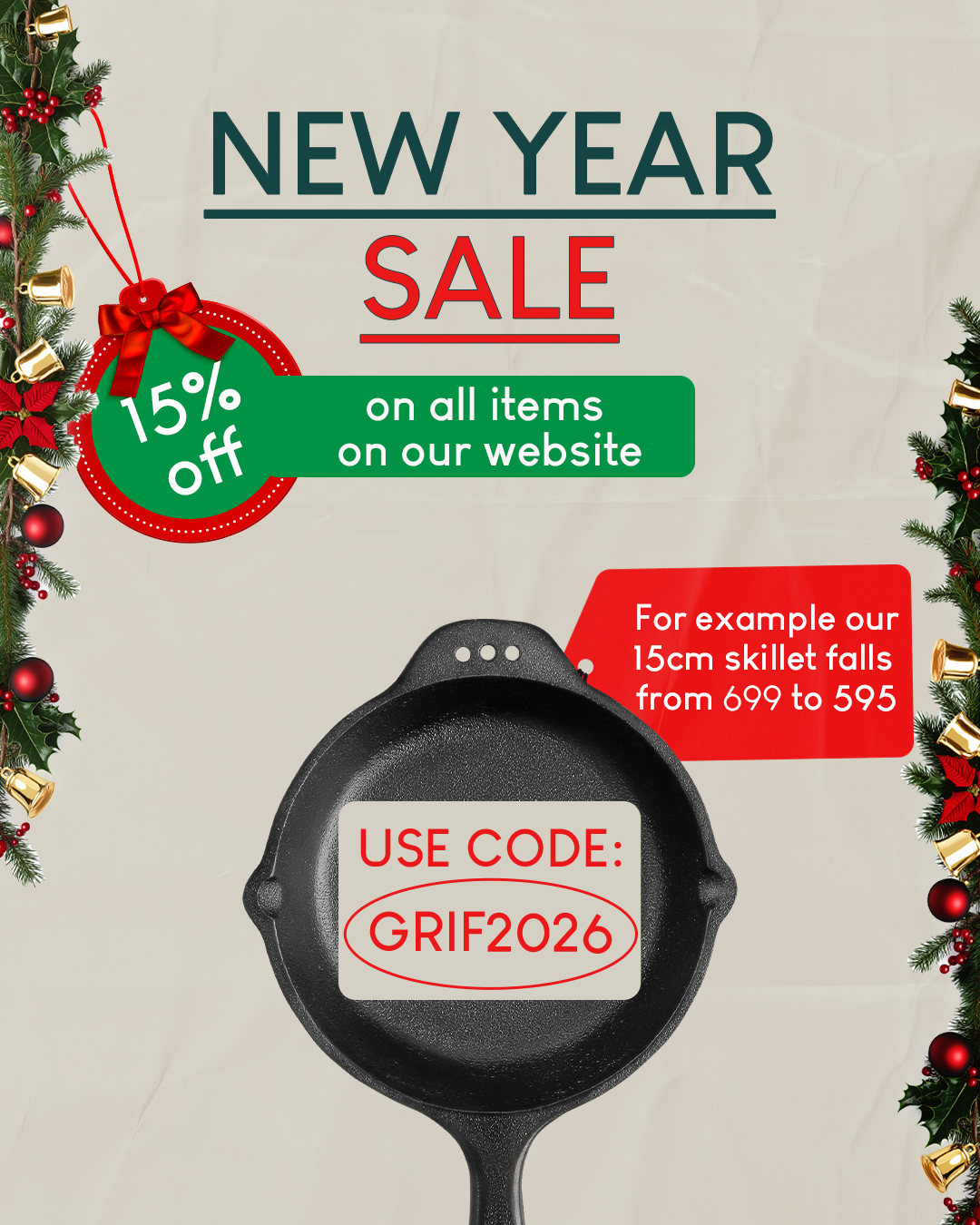 Grif Cookware Facebook ad