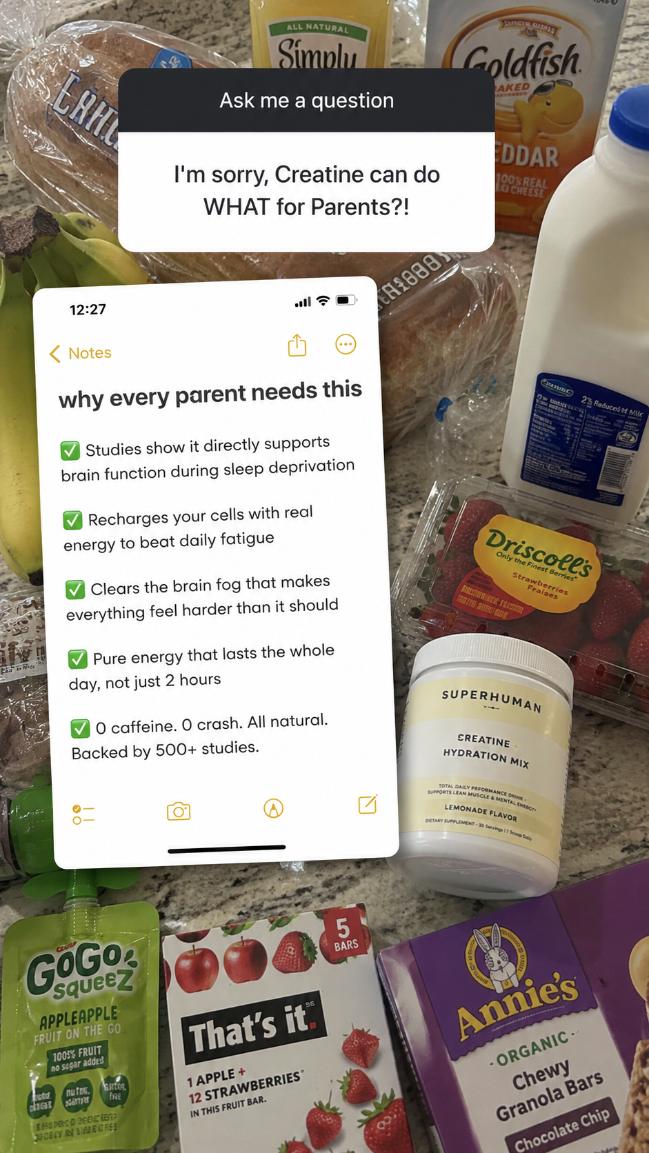 Superhuman Health Facebook ad