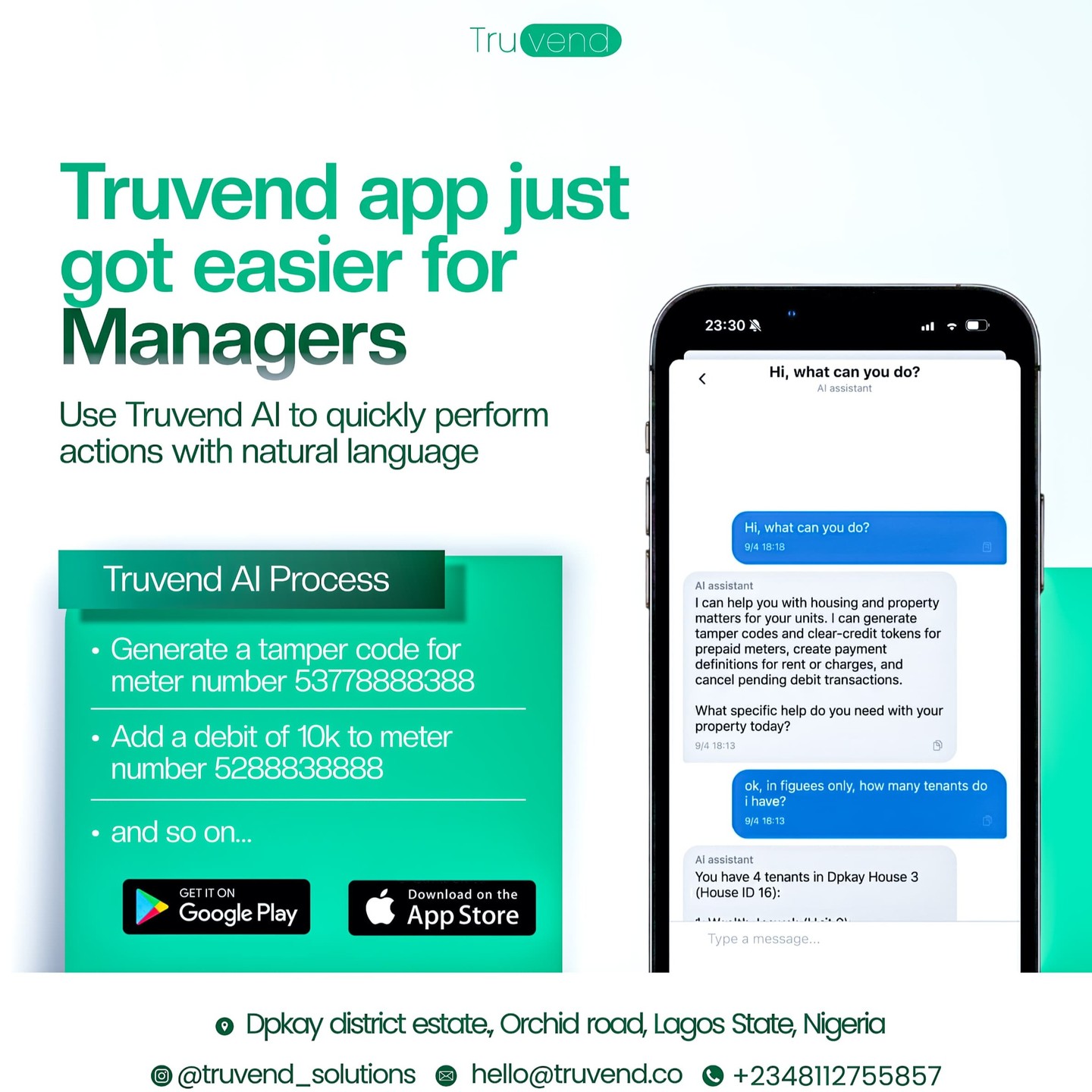 Truvendsolutions Facebook ad: Managing properties just got a whole lot smarter
