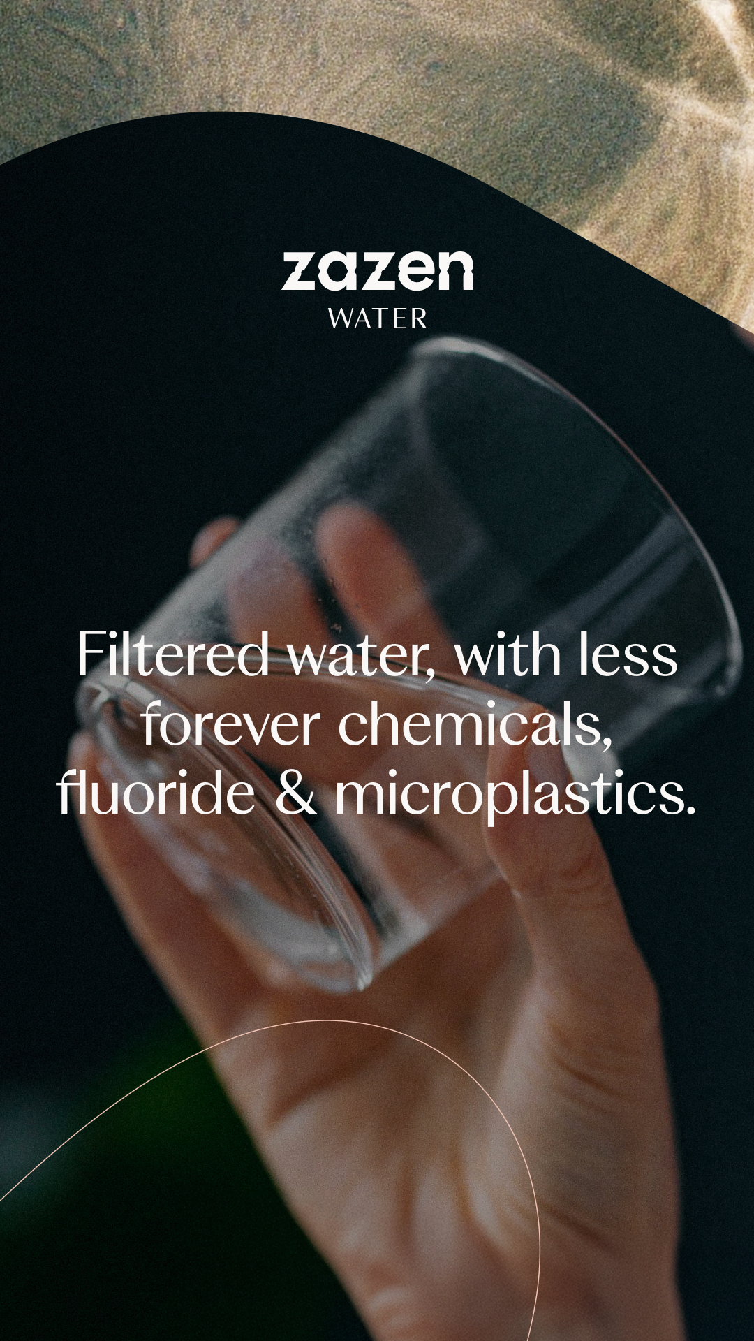 zazen Alkaline Water Facebook ad
