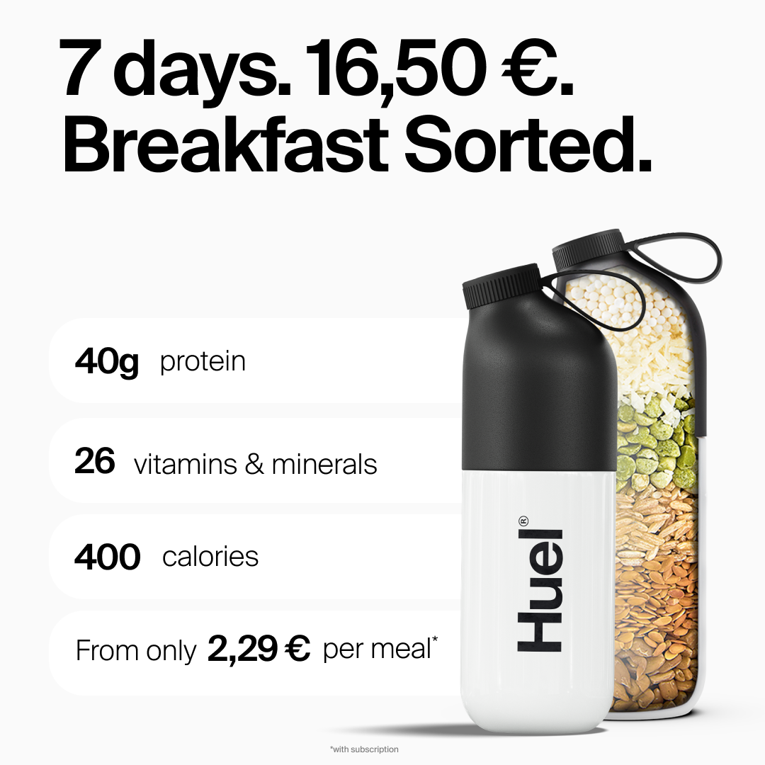 Huel Facebook ad from Sep 1, 2026