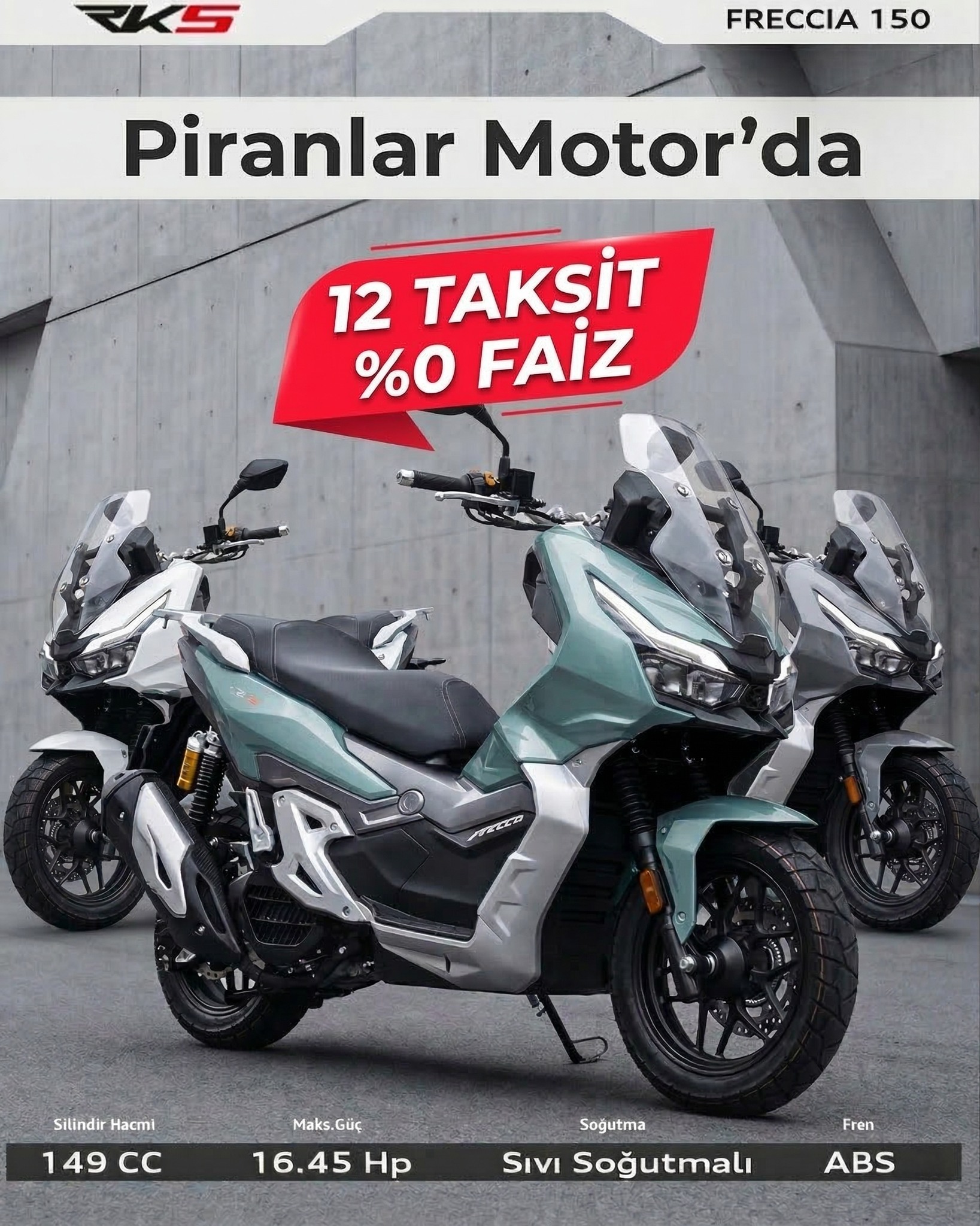 Piranlar Motor Rks Facebook ad: RKS Freccia 150: Performans ve Estetiğin Buluştuğu Nokta…