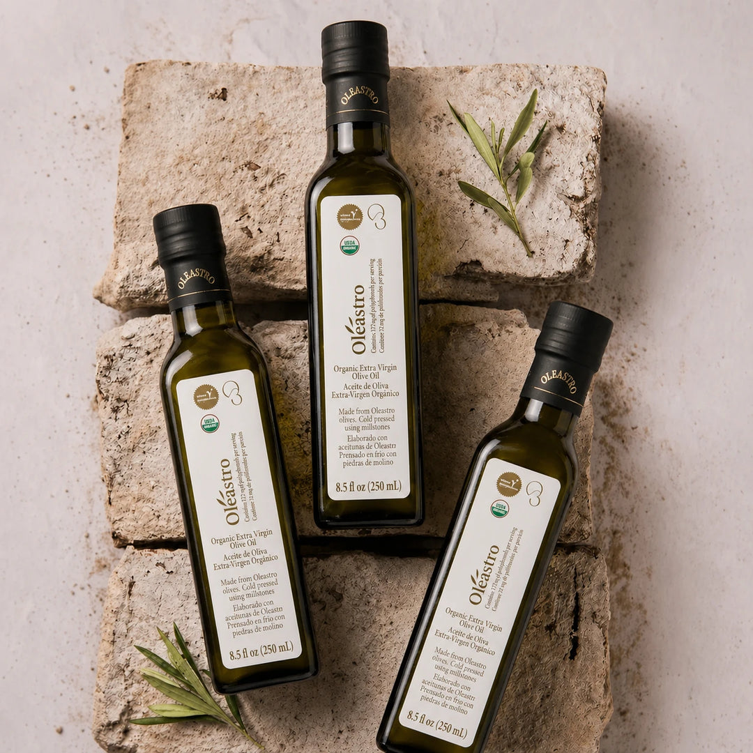 Olive Park Oleastro Facebook ad: Autumn is when good olive oil earns its…