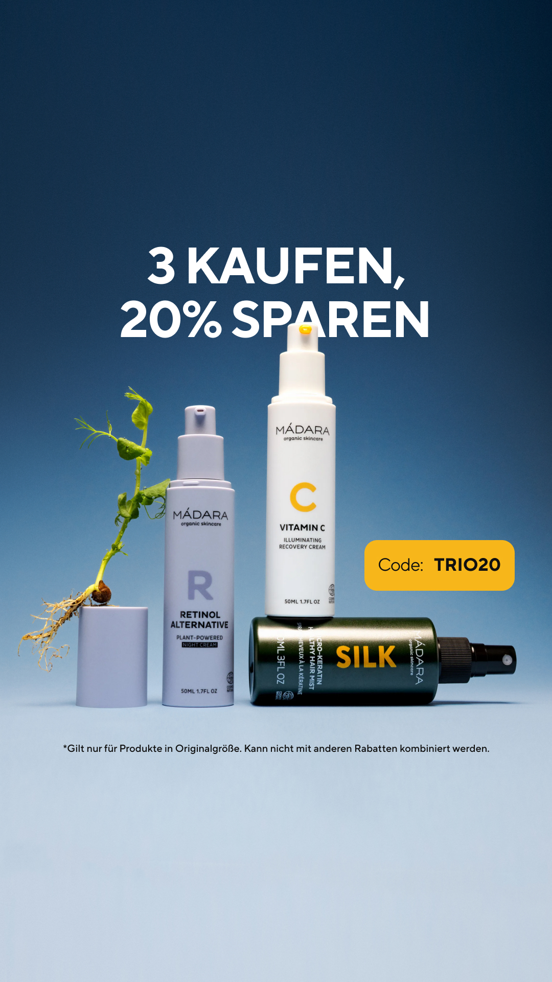 Mádara Organic Skincare Facebook ad
