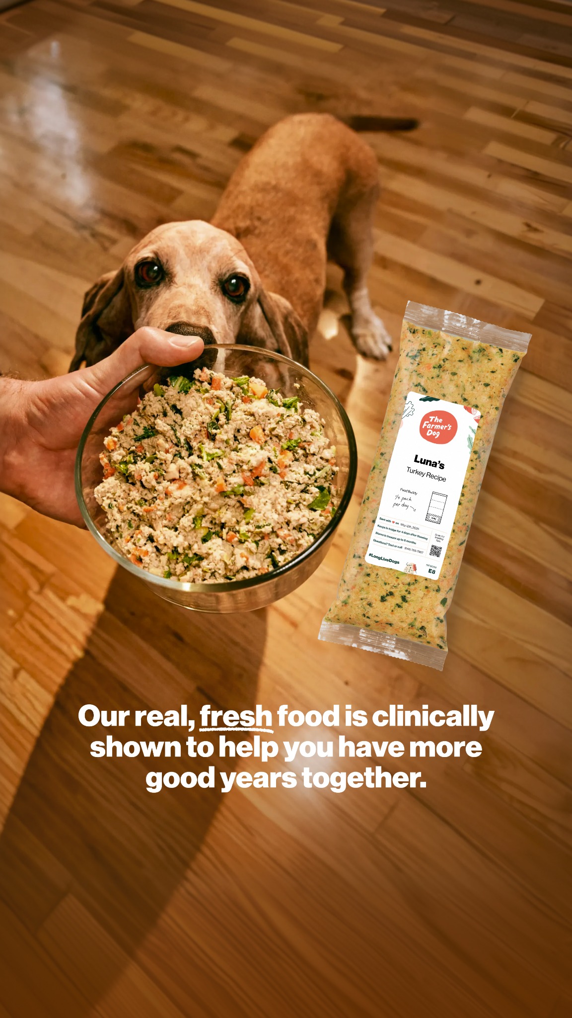The Farmer's Dog Facebook ad