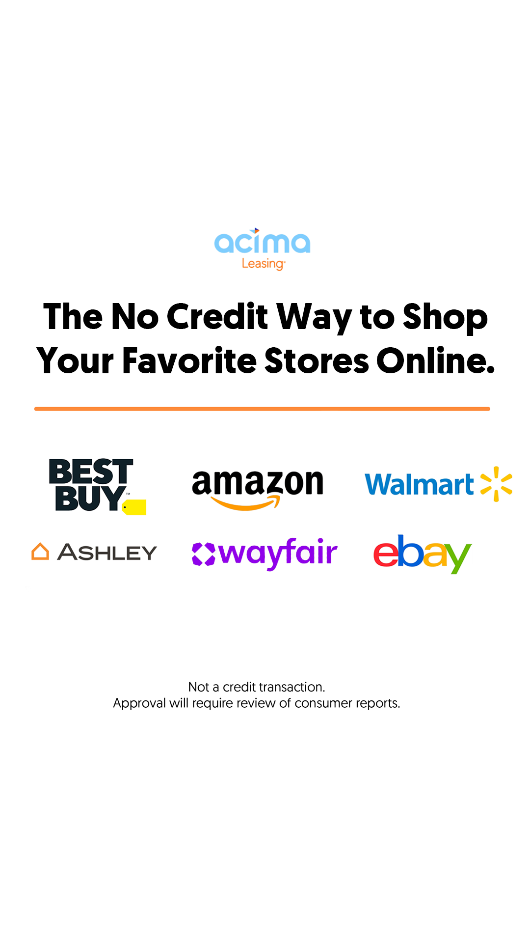 Acima Facebook ad