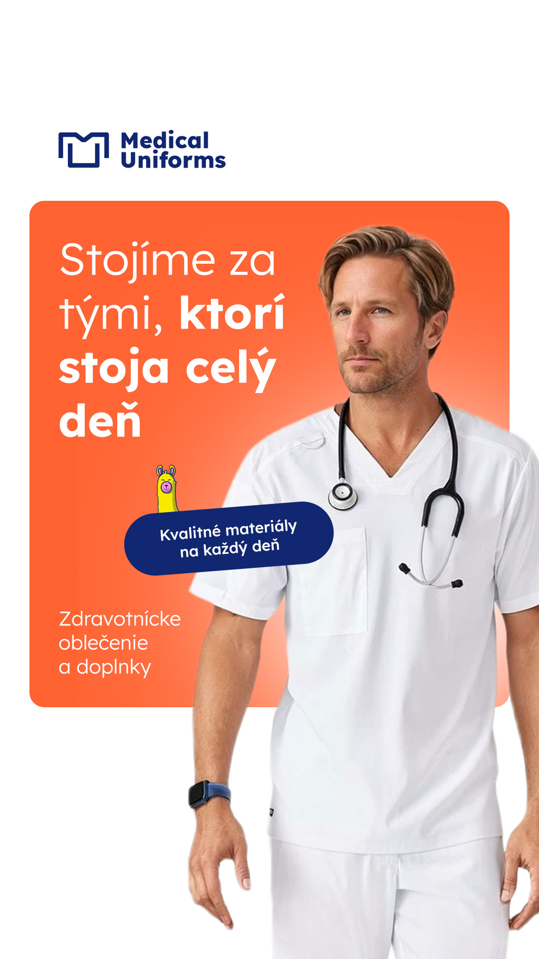 MEDICAL-UNIFORMS.sk Facebook ad