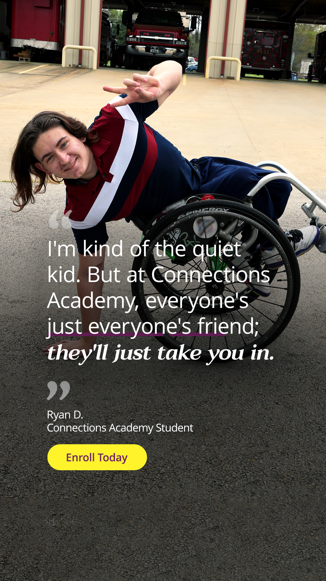 Connections Academy Facebook ad