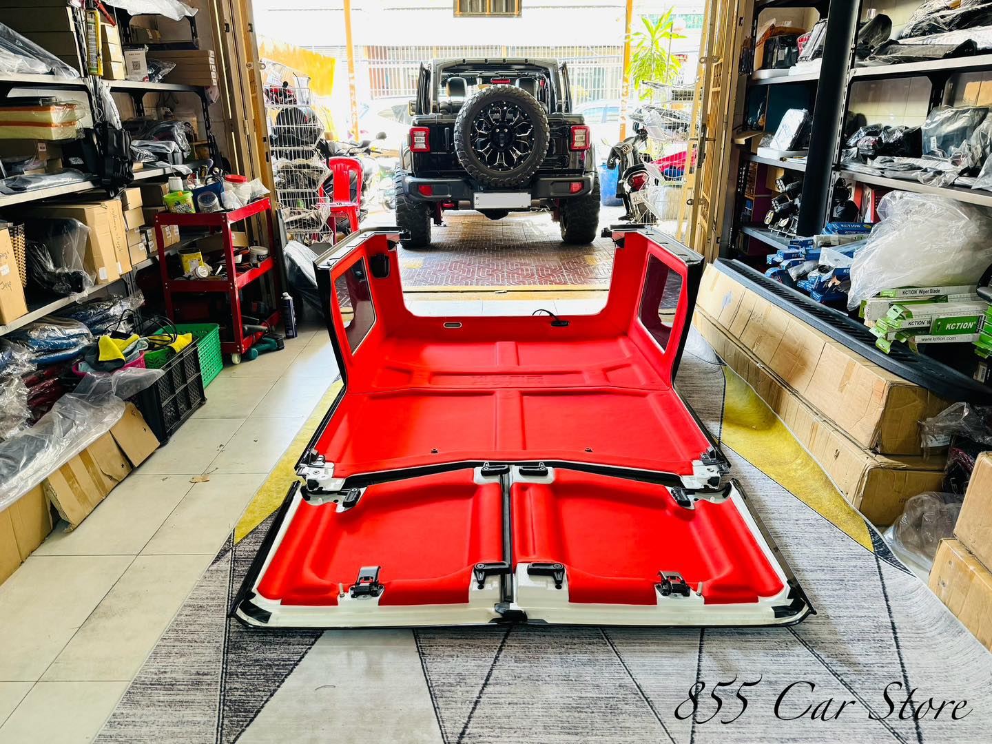 855 Luxury Car - Accesories Facebook ad: មានតម្លើង Insulation ទប់កំដៅ ទប់សំលេង សំរាប់ Jeep Wrangler…