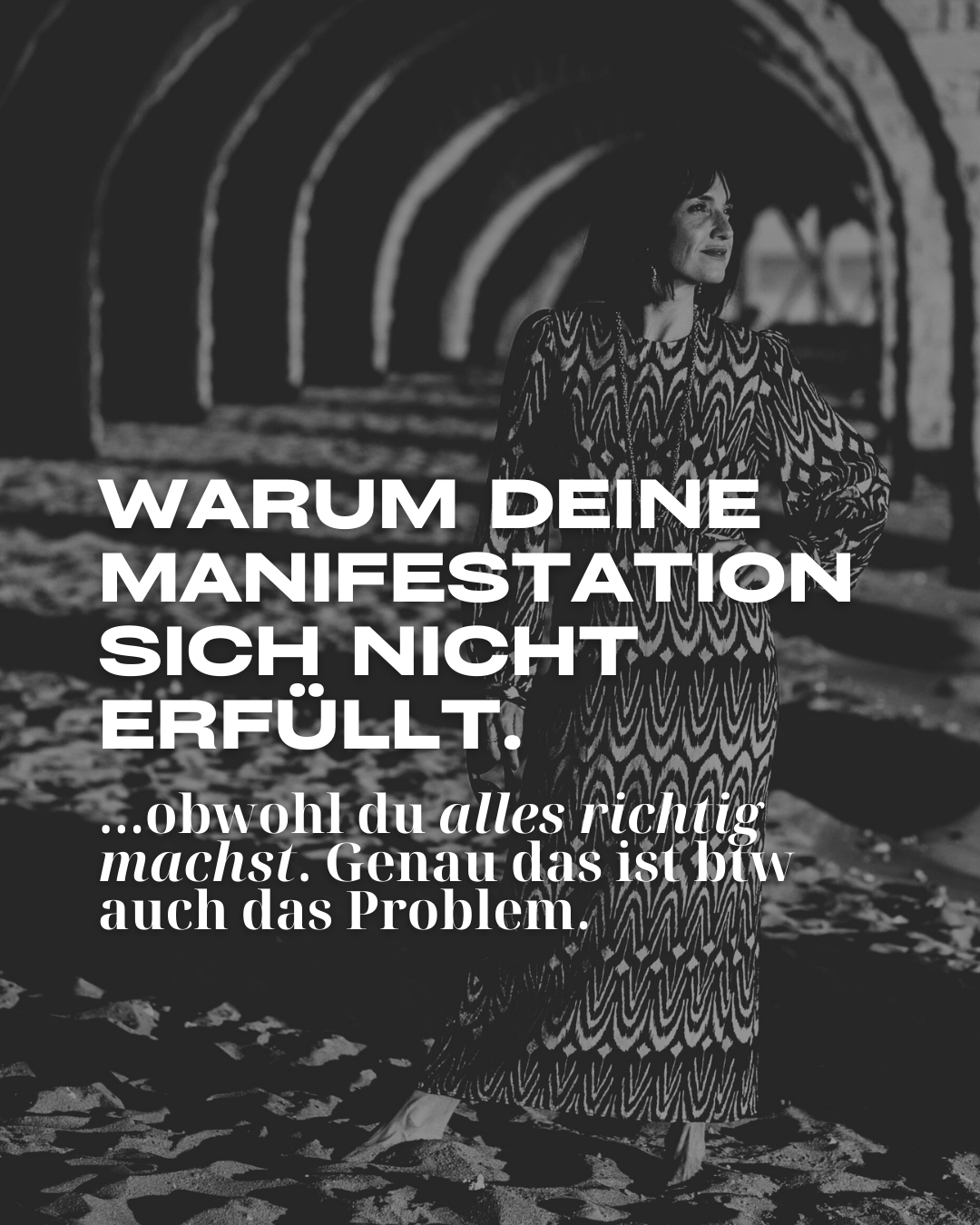 Kathrin Jeglejewski Facebook ad: Du manifestierst nicht falsch.