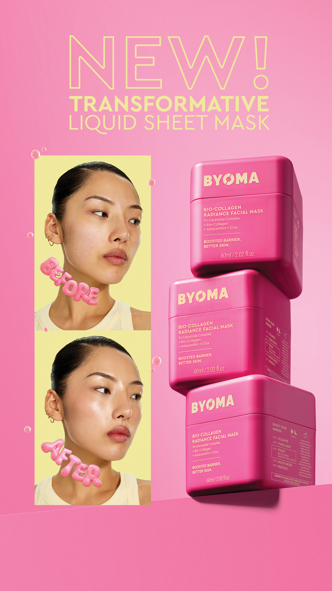 BYOMA Facebook ad from Feb 18, 2026