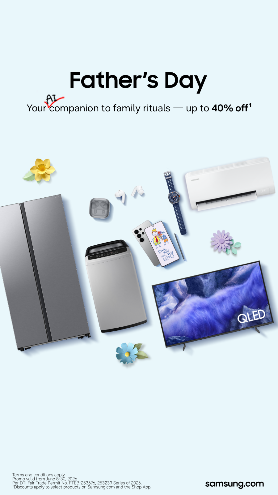 Samsung Facebook ad