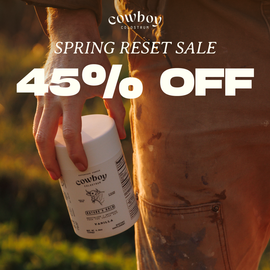 Cowboy Colostrum Facebook ad